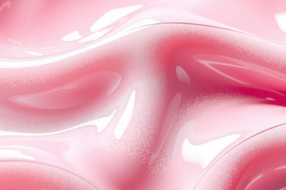 Download Pink Fluid Waves Glossy Background - Glossy background Collection