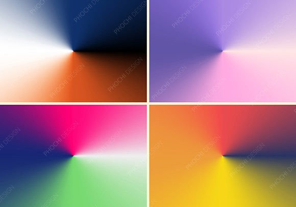 Download Set of Gradient Radial Glossy Background - Glossy background Collection