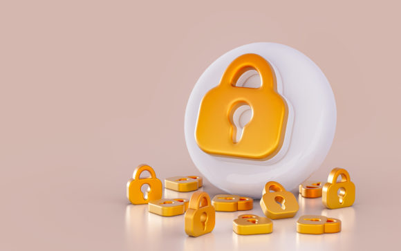 Download Realistic Lock Sign Icon on the White - Premium Bundle