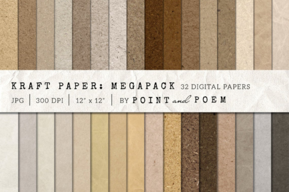 Download Kraft and Neutral Digital Paper Megapack - Neutral digital paper Collection